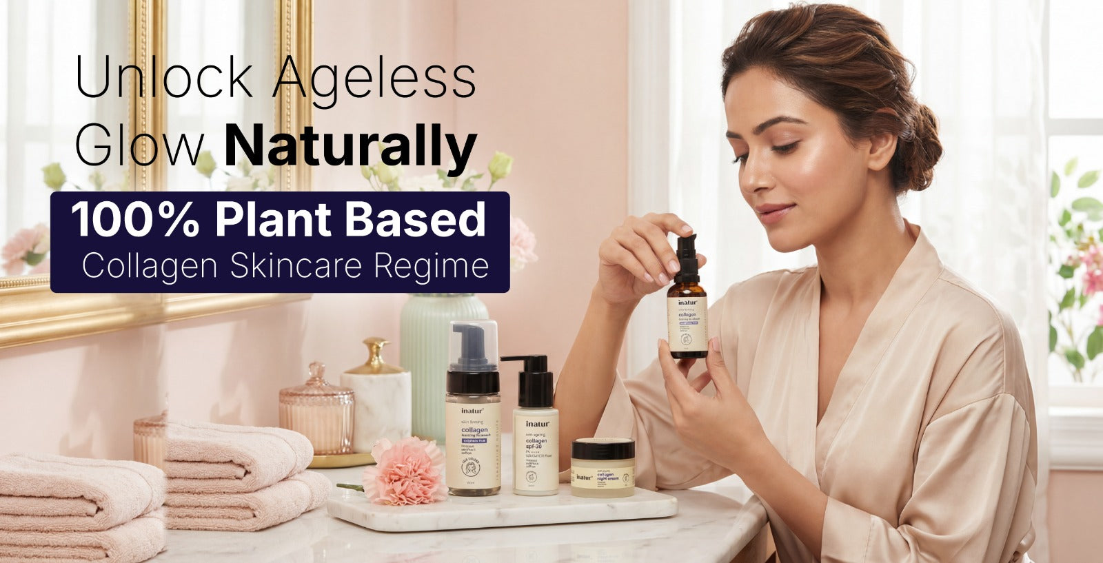Unlock Ageless Glow Naturally: A 4-Step Plant-Based Collagen Skincare ...