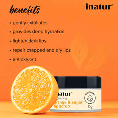 benefits of orange lip scrub