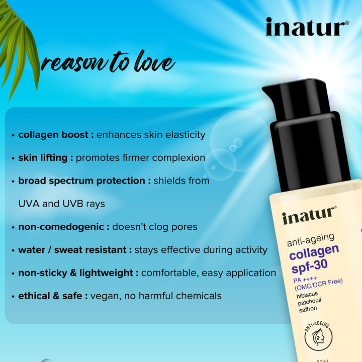 reason to love collagen sunscreen spf 30