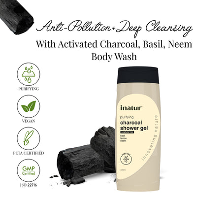 Charcoal Shower Gel