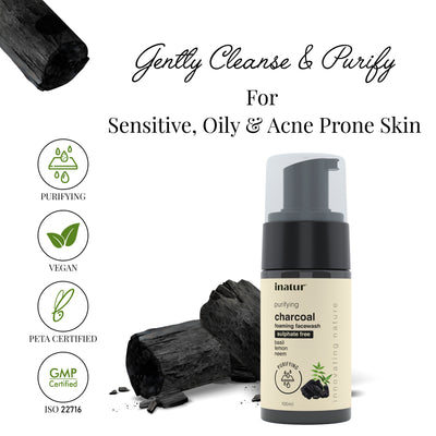 Charcoal Foaming Face Wash