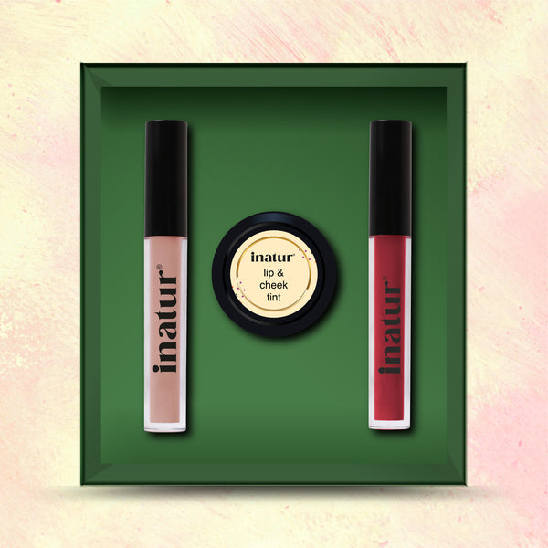 Lip Gloss + Lip & Cheek Tint Gift Box