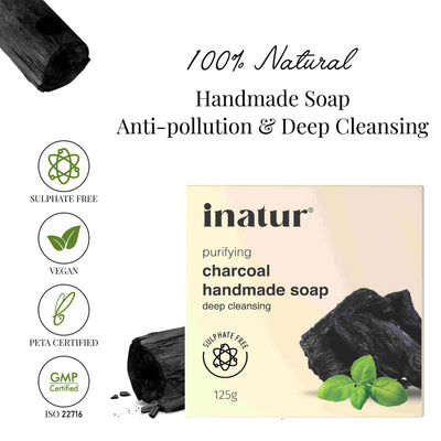 charcoal handmade soap