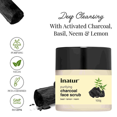 Charcoal Face Scrub