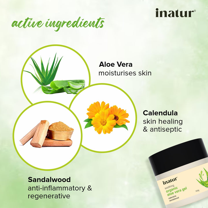 organic aloe vera gel ingredients