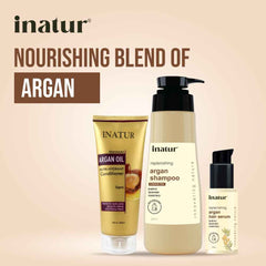Argan Hair Bundle Offer - Argan Shampoo + Argan Hair Conditioner + Argan Hair Serum