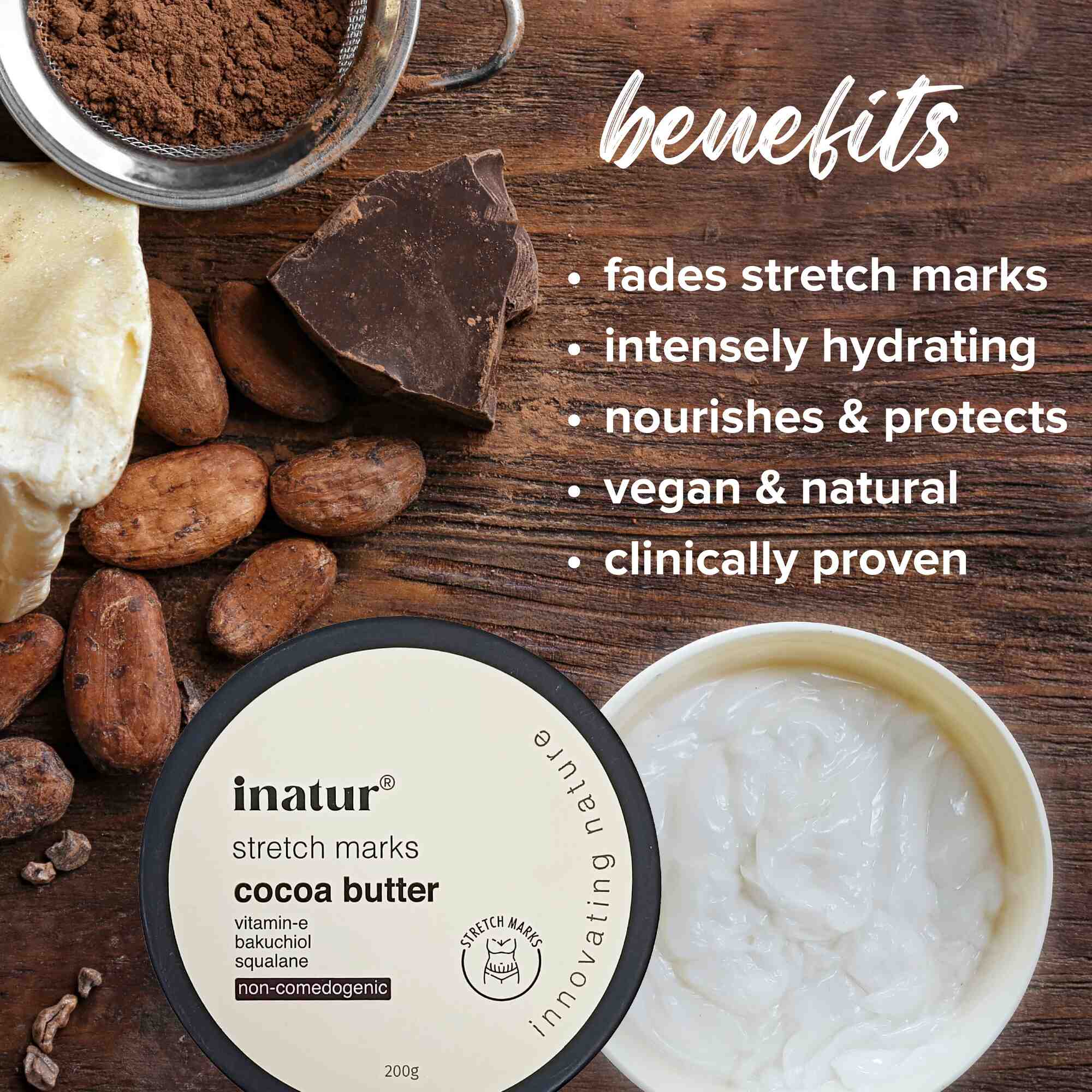 benefits of  cocoa body butter