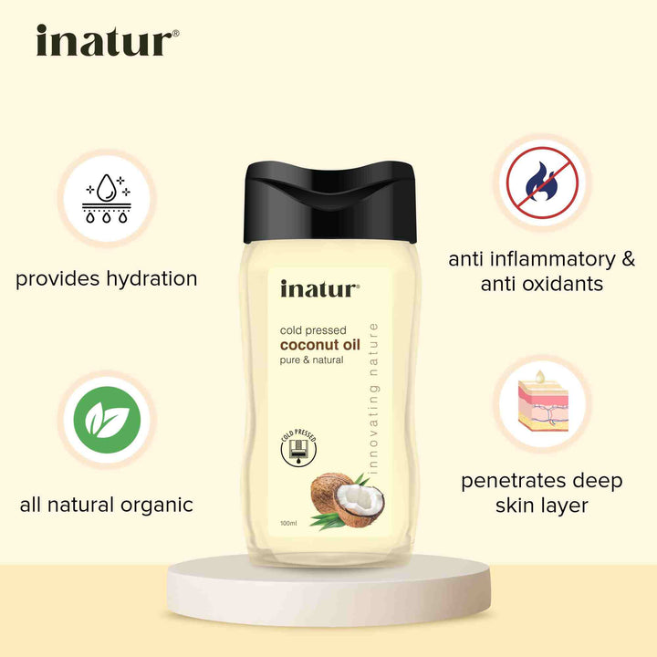 why inatur cold pressed coconut oil