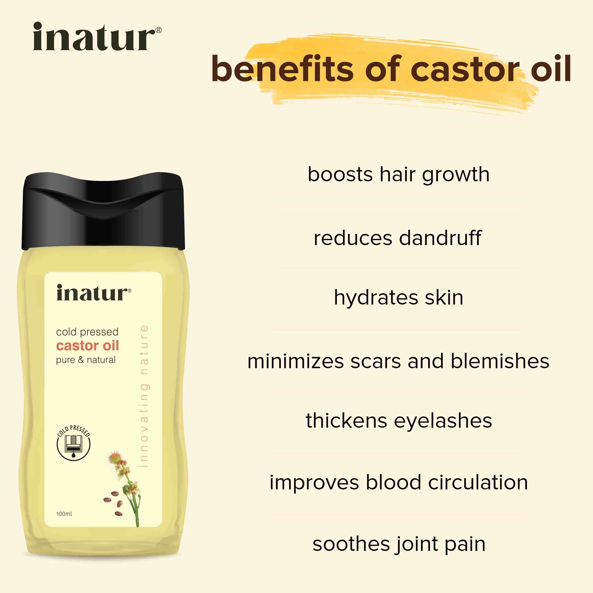 befits of castor oil