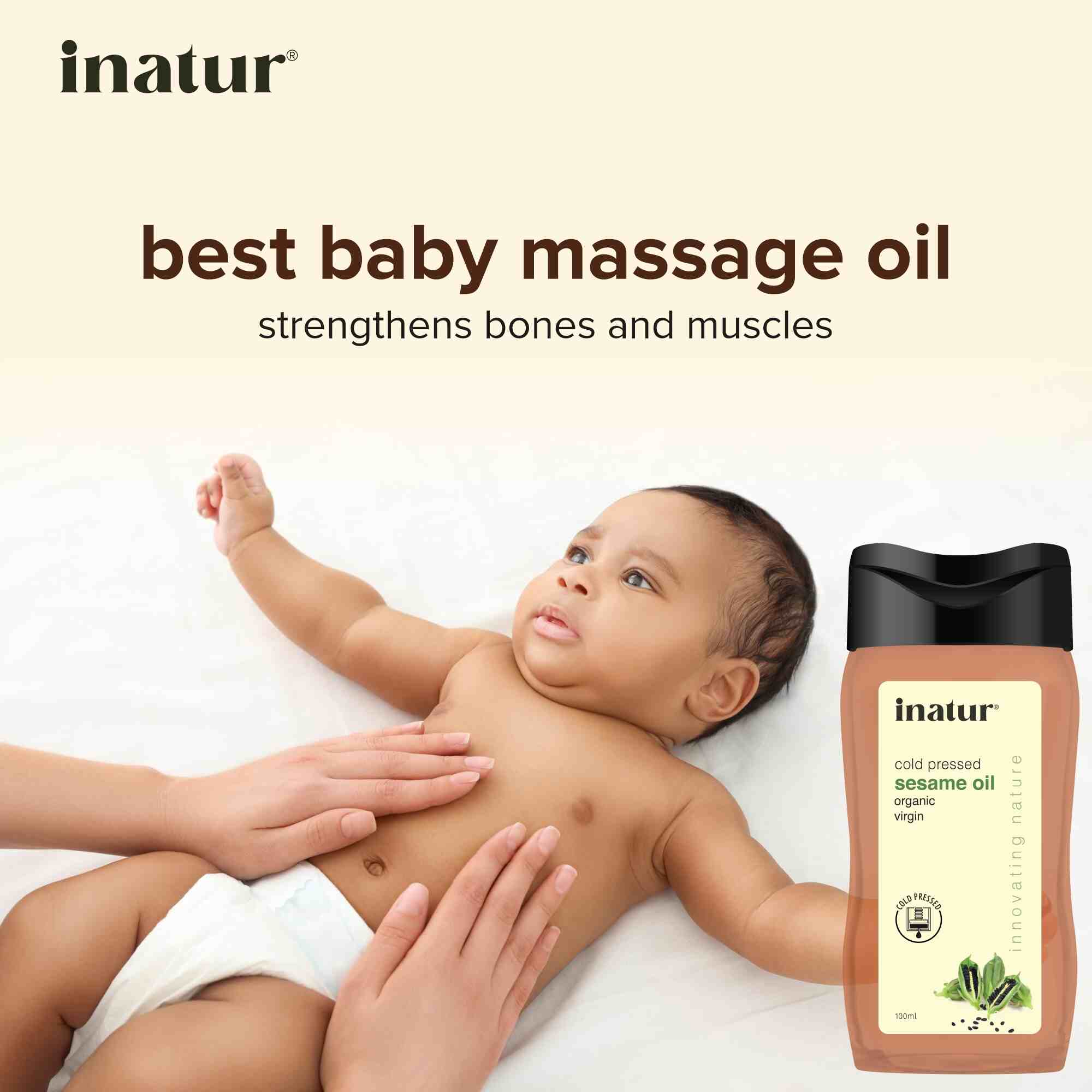 inatur baby massage oil
