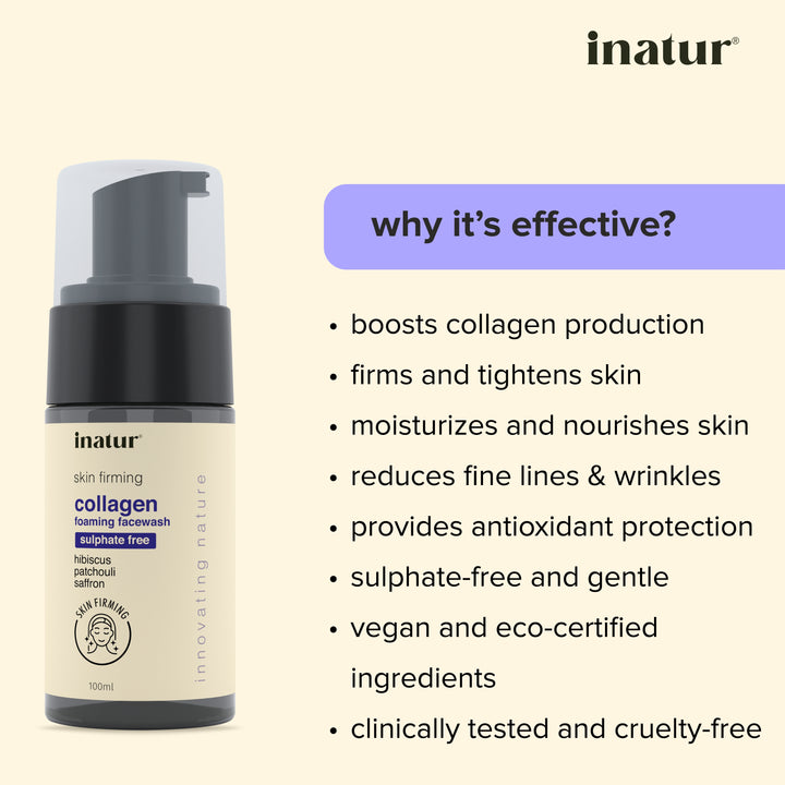 why inatur_collagen_facial_foam