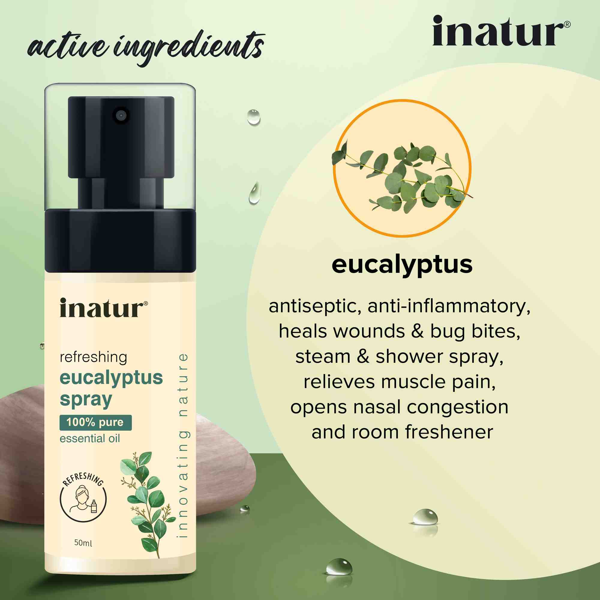 Eucalyptus Spray - Inatur