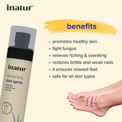 benefits of inatur foot spray