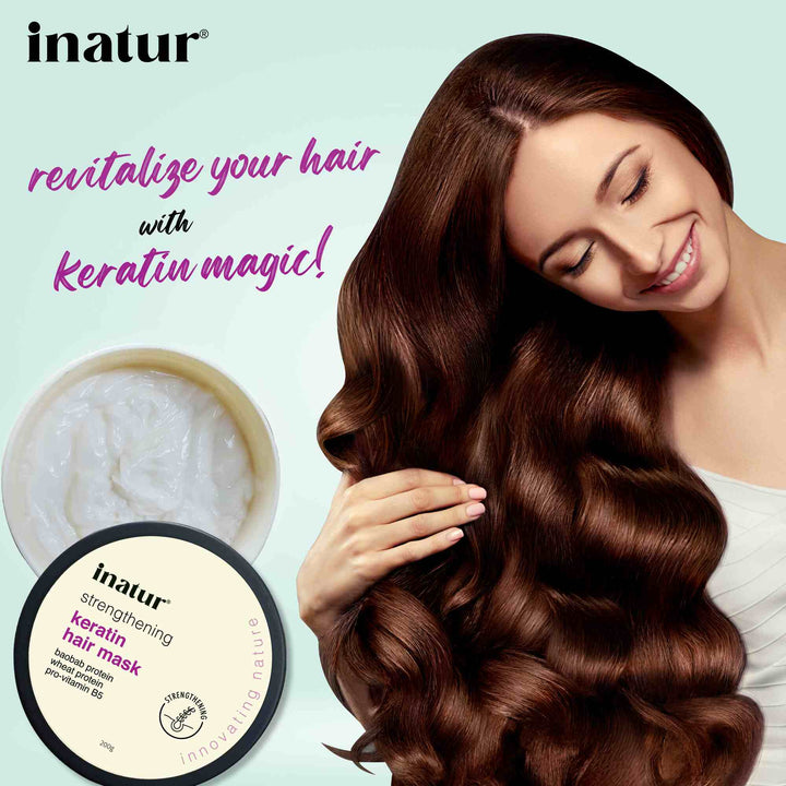 Buy Keratin Hair Mask Sulfate-Free Repair, Strengthen Smooth