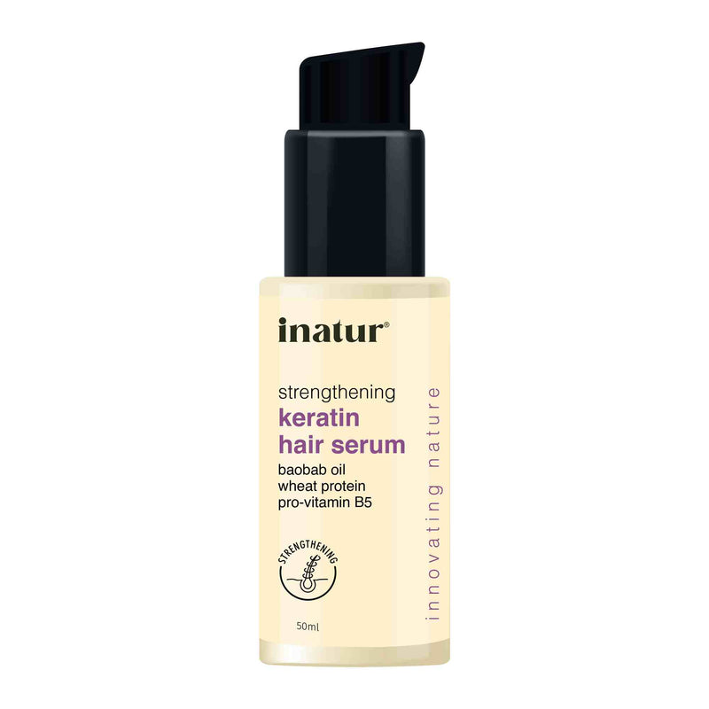 inatur keratin hair serum