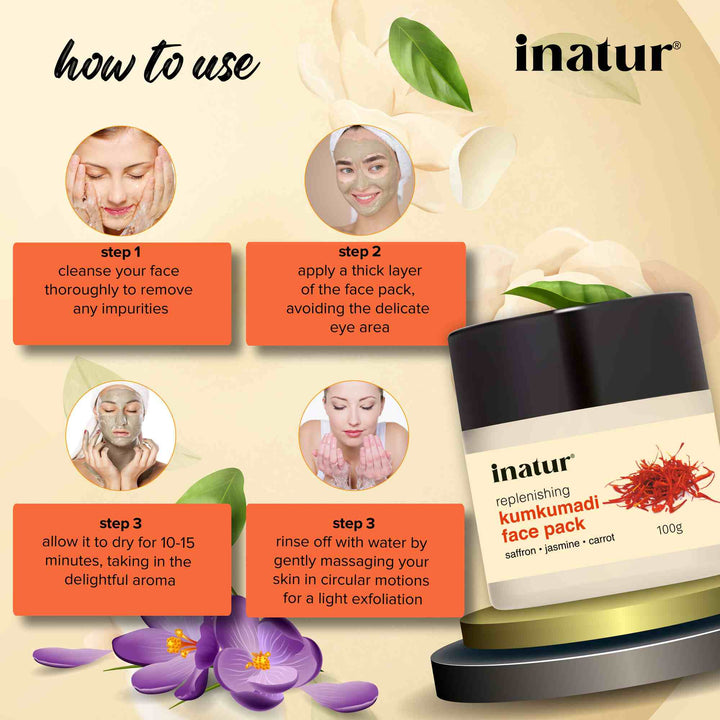 how to use kumkumadi face pack