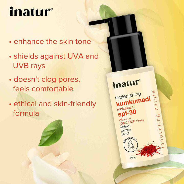 why inatur kumkumadi moisturizer spf30