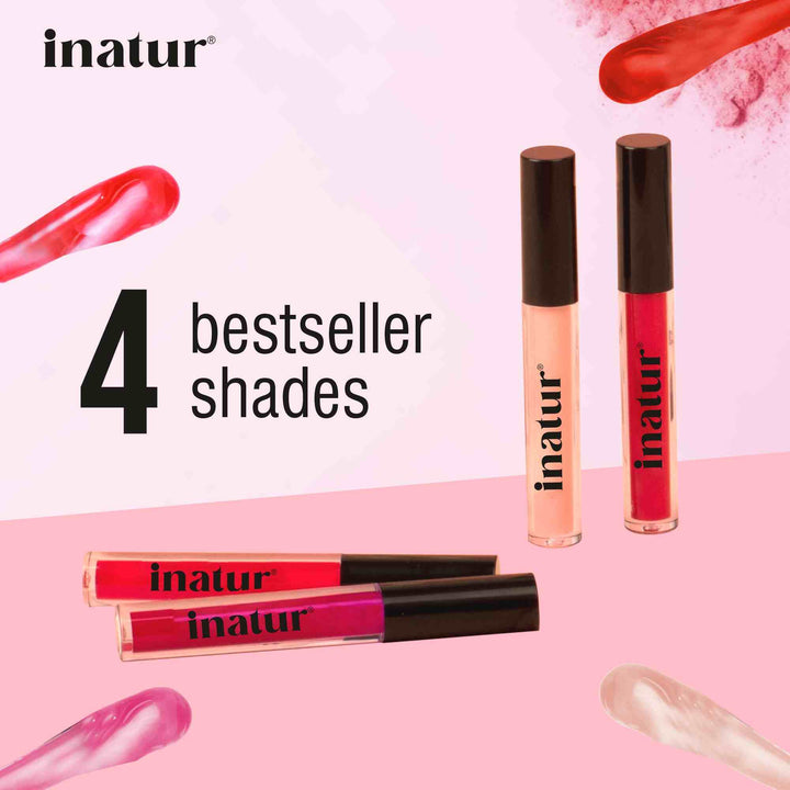 inatur 4 lip gloss gift box