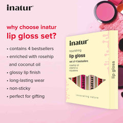 why inatur lip gloss gift box