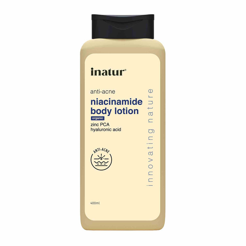 inatur niacinamide body lotion