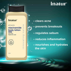why inatur niacinamide body lotion