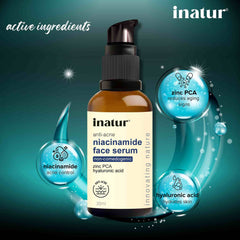 active ingredients of inatur niacinamide face serum