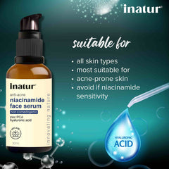 inatur niacinamide face serum is suitable for
