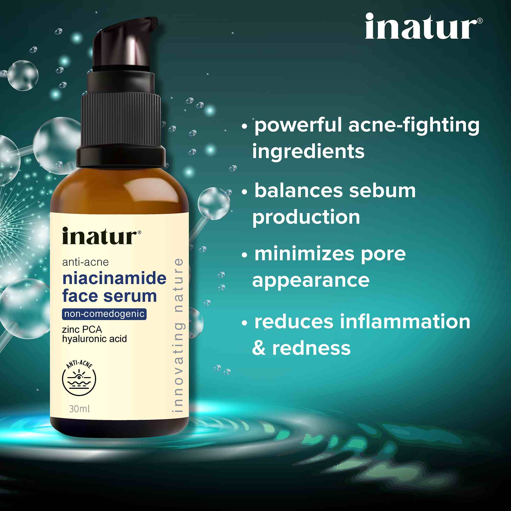 why inatur niacinamide face serum