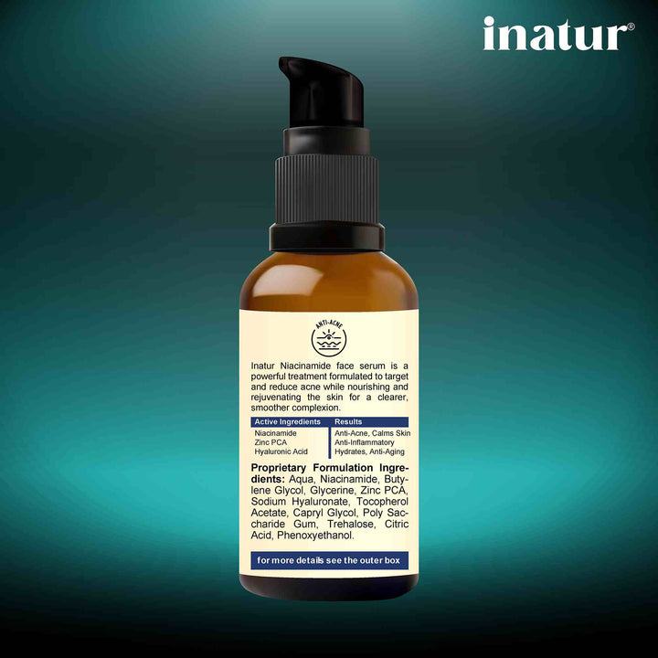 inatur niacinamide face serum