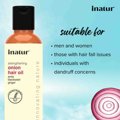 onion hair oil is suitable for