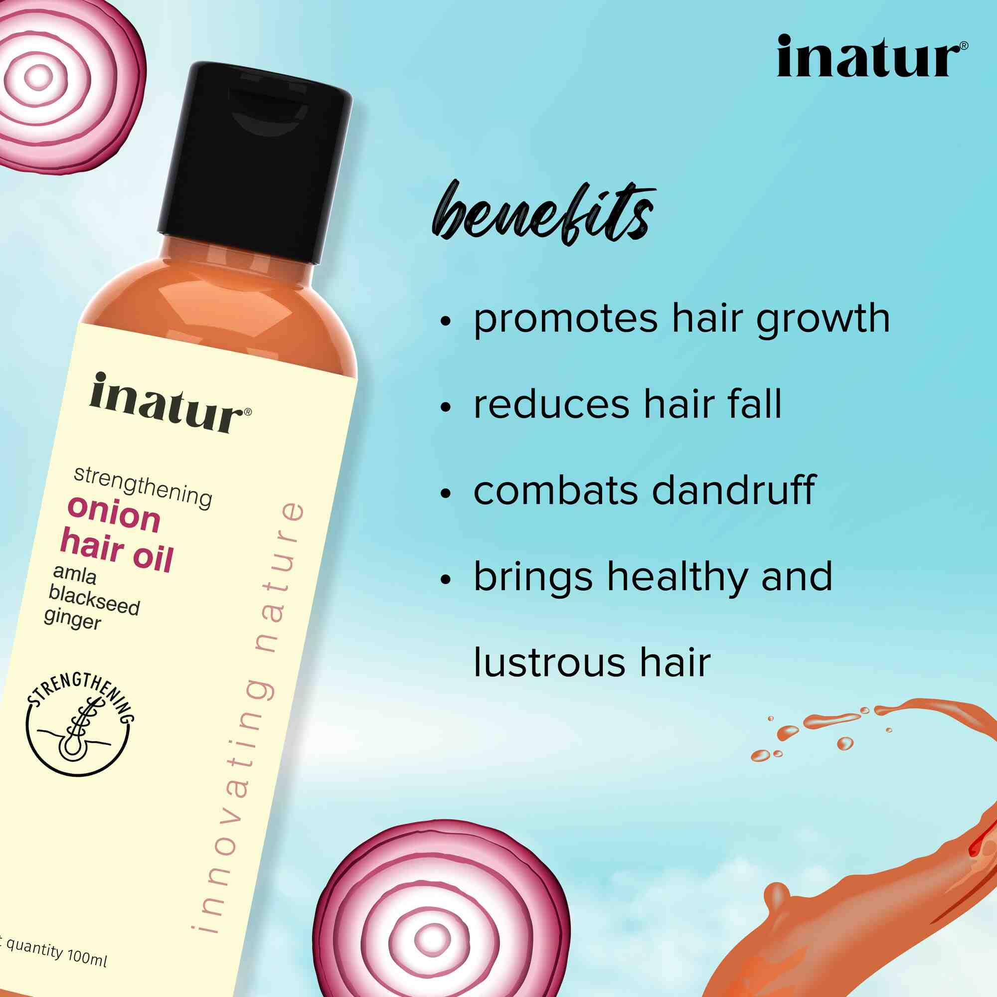 benefits of onion hair oil