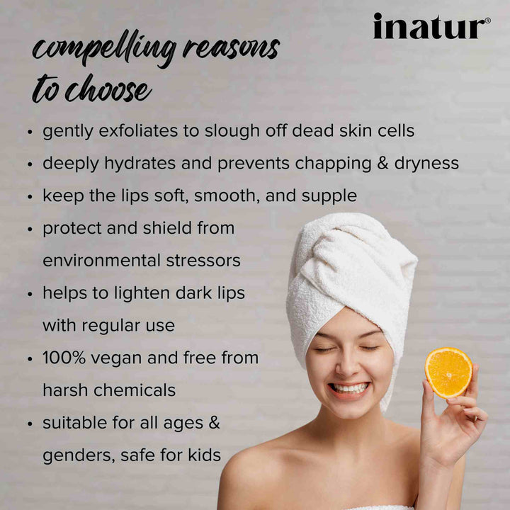 why to choose orange lip scrub