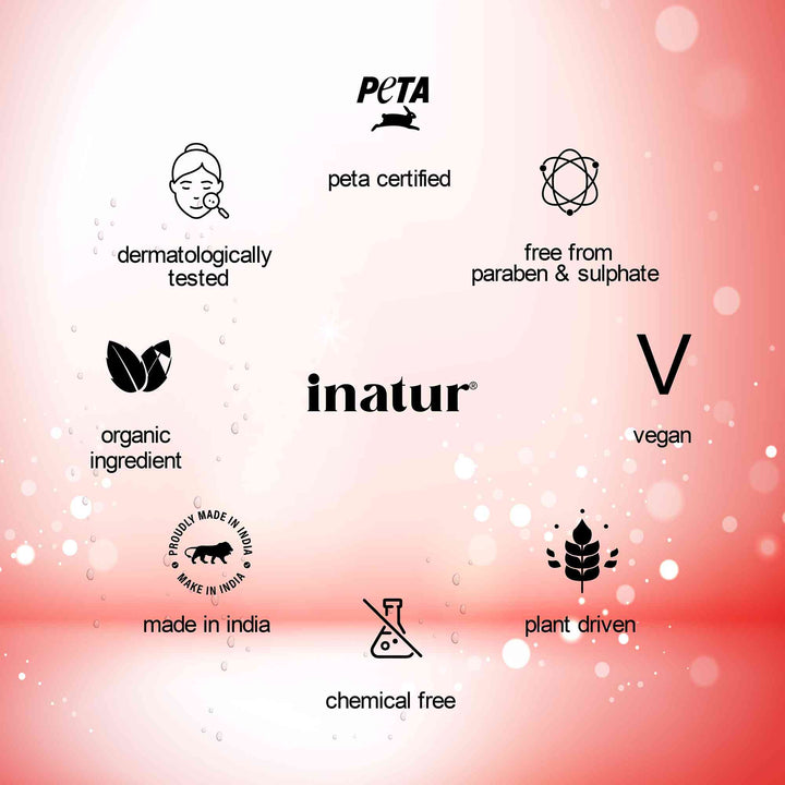 inatur pomegranate shower gel certification