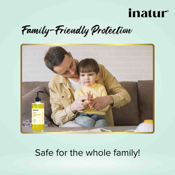 inatur sanitizer safe for whole family