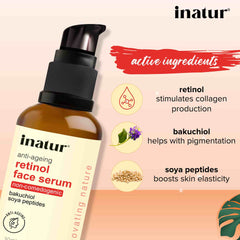 active ingredients of retinol face serum