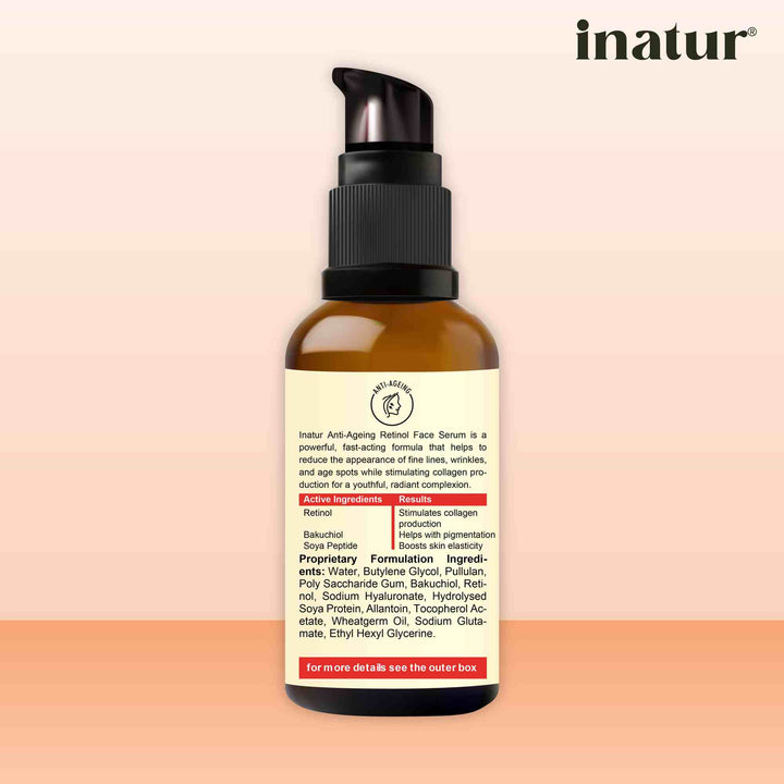 ingredients retinol face serum