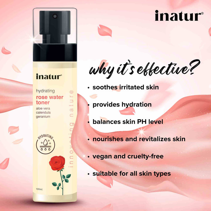 why inatur rose water toner