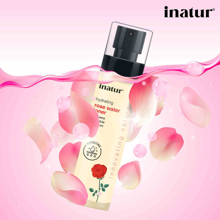 inatur rose water toner