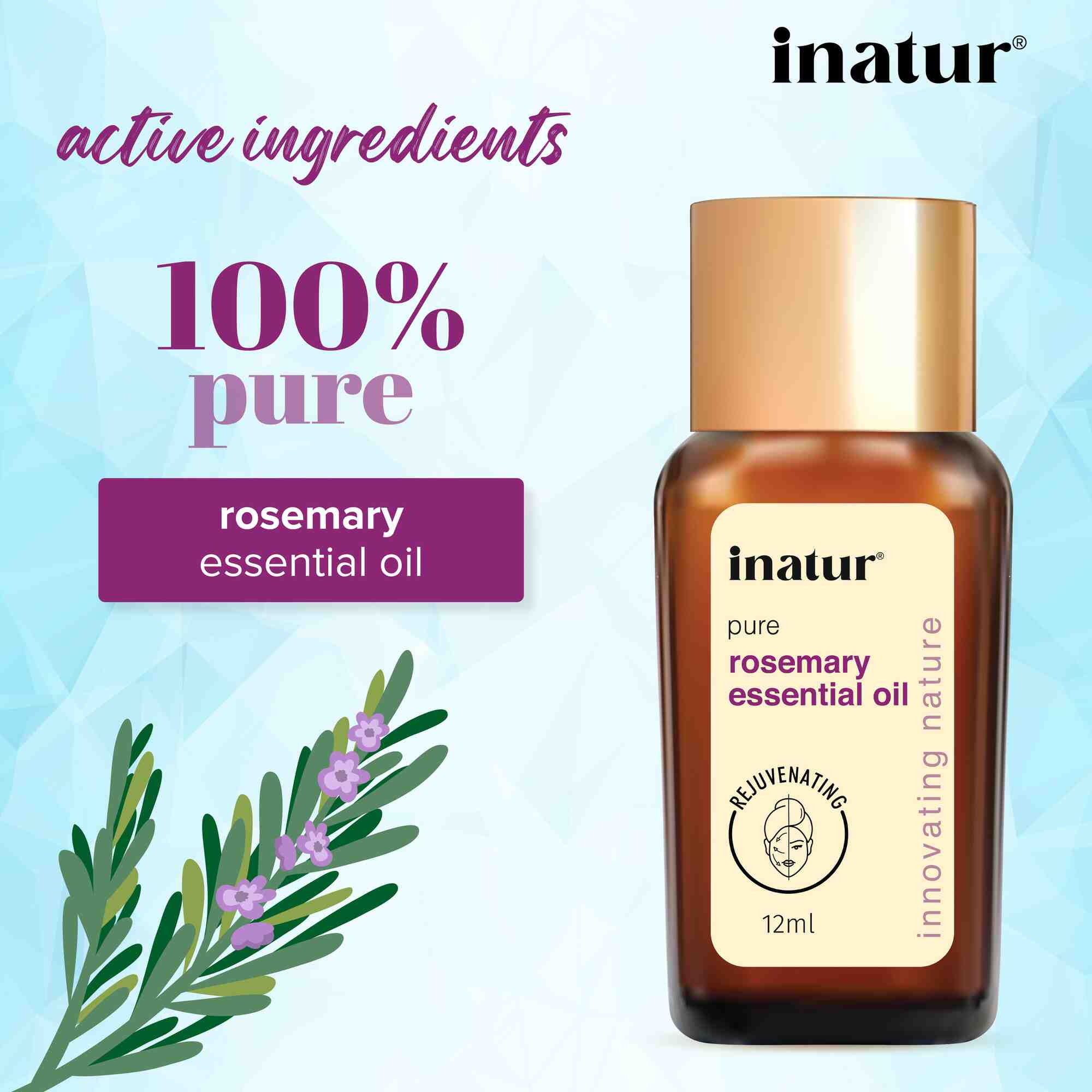 Rosemary Pure Essential Oil - 12ml