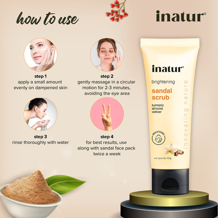 inatur sandal scrub