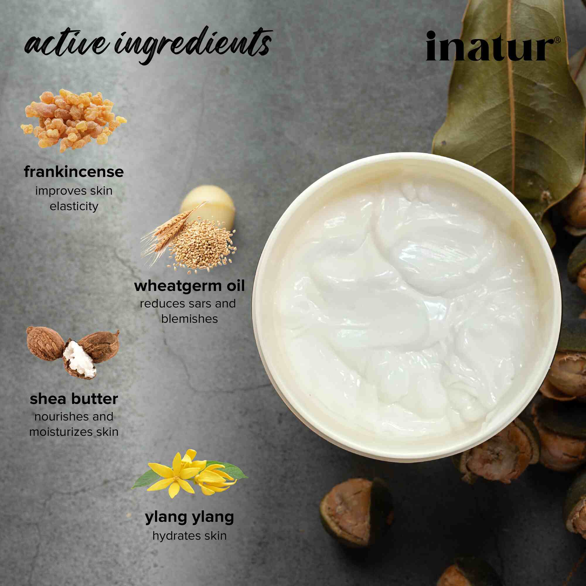 active ingredients of shea body butter