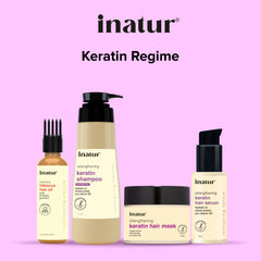 keratin hair regime