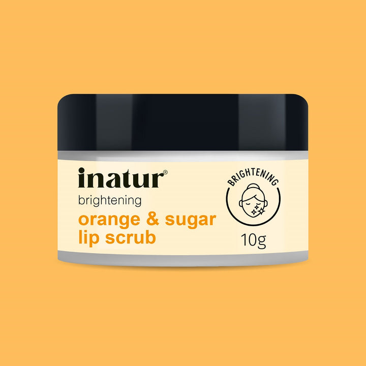 orange lip scrub