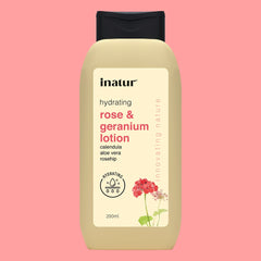 rose and geranium lotion